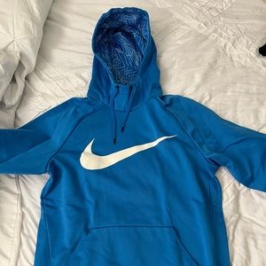 Blue Nike hoodie